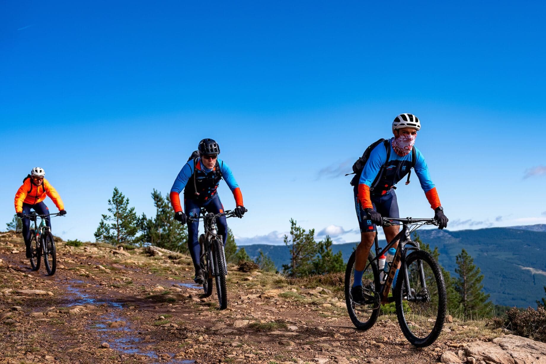 Bike challenge in Spanje