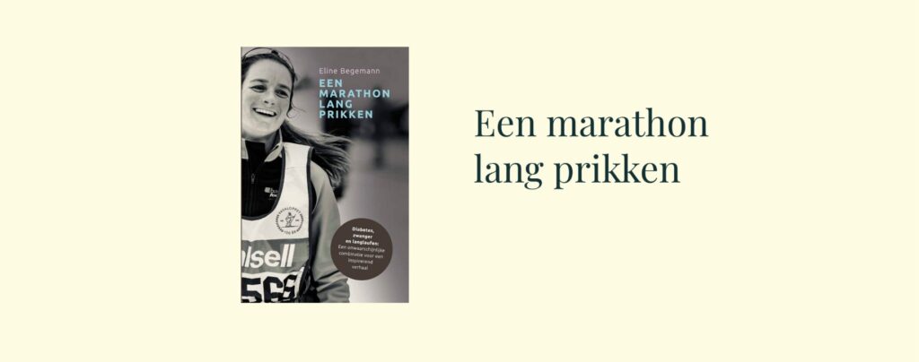 Eline over haar boek, een marathon lang prikken