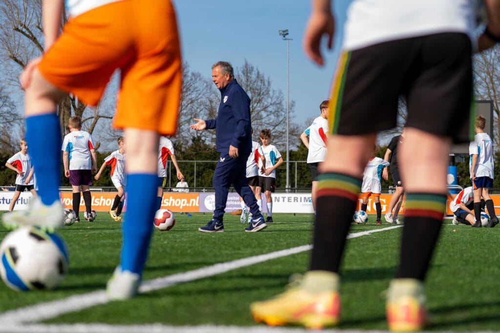 Voetbalclinic bij FC Utrecht