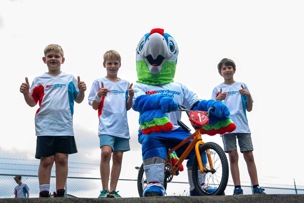 BMX-clinic op de Diabetes Games
