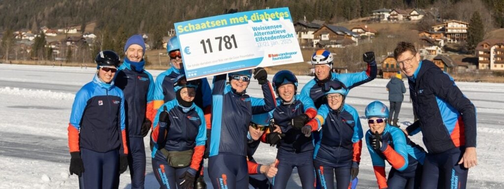 Alternatieve Elfstedentocht op de Weissensee