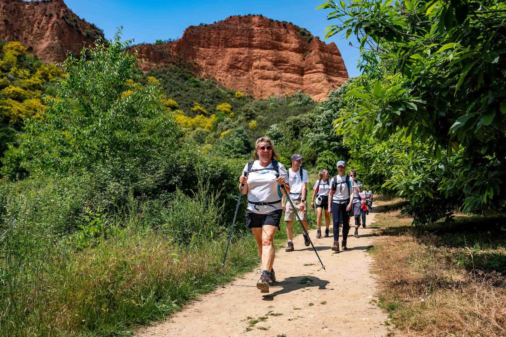 Hike challenge in Spanje