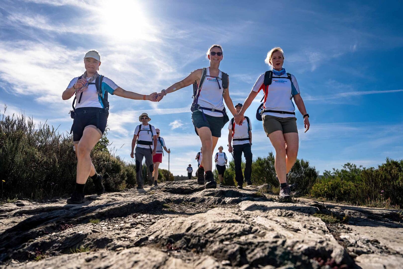 Hikers in Spanje