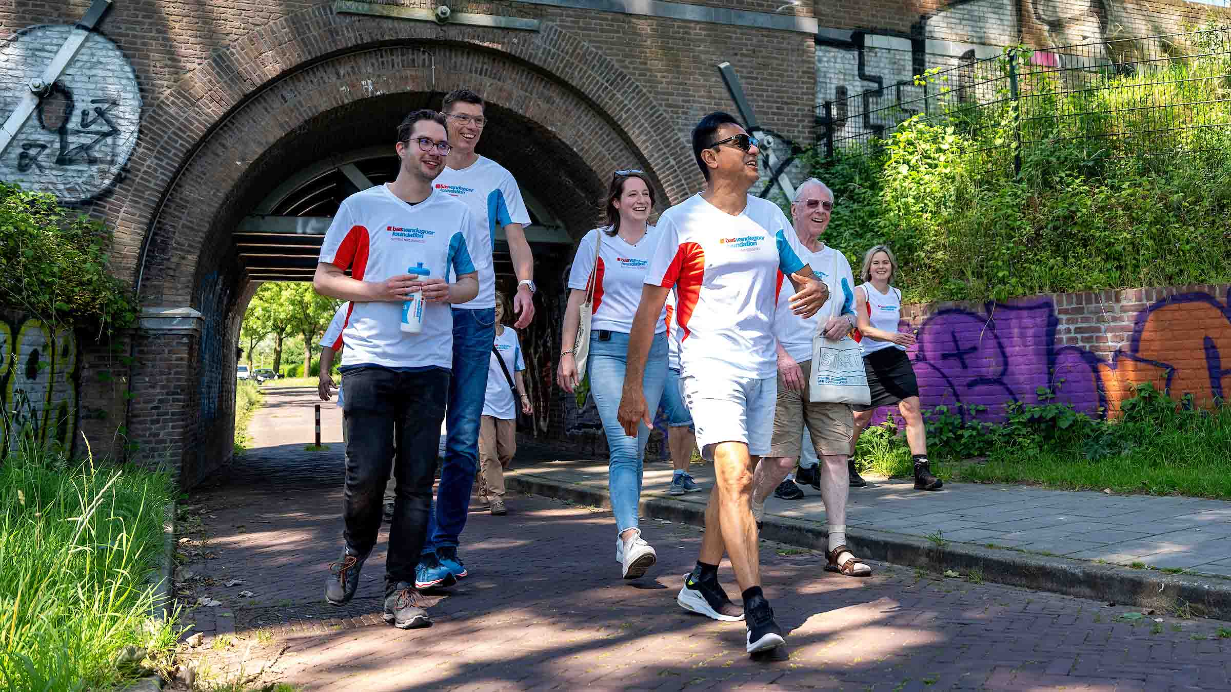 Wandelgroep van de Nationale Wandeluitdaging