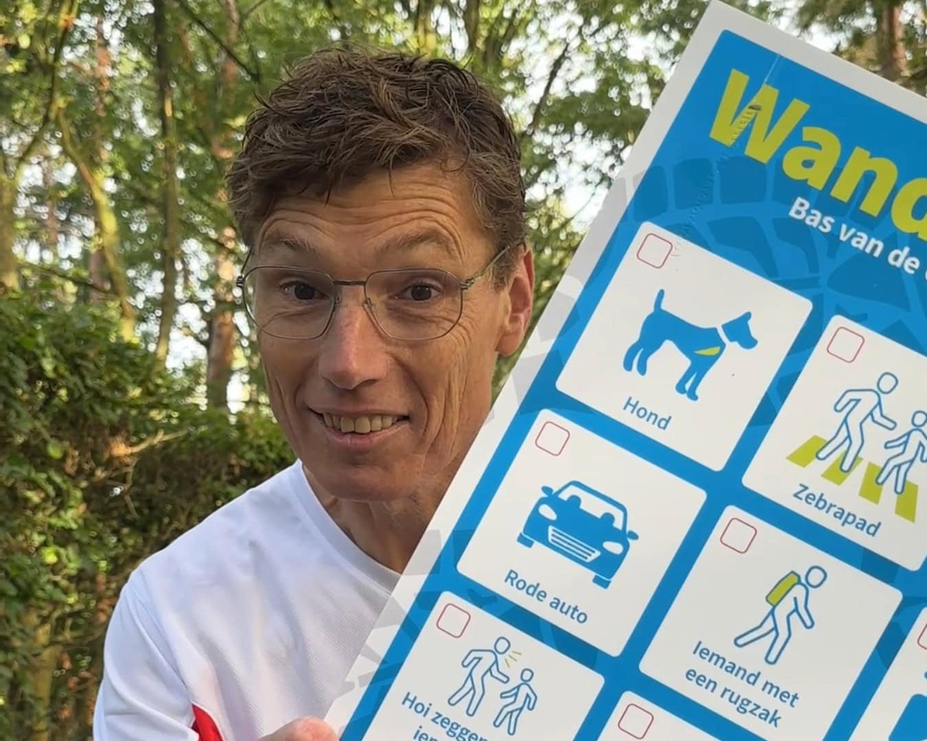 HUDJB wandelbingokaart Bas