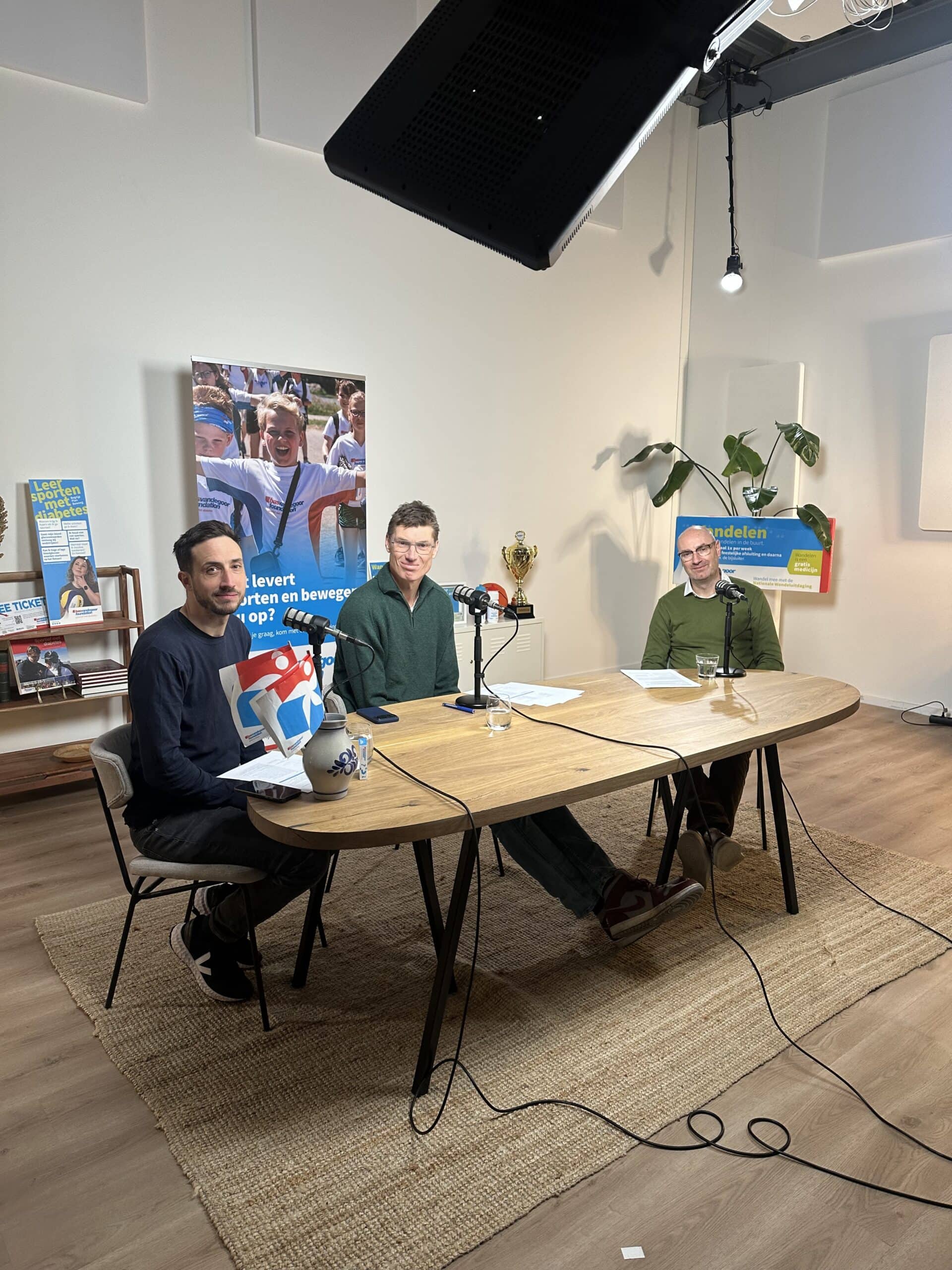 Podcast opname met Bas Schouwenberg