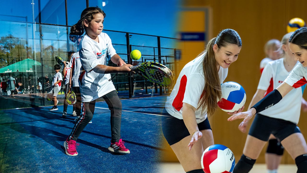 Padel- en beachvolleyclinic